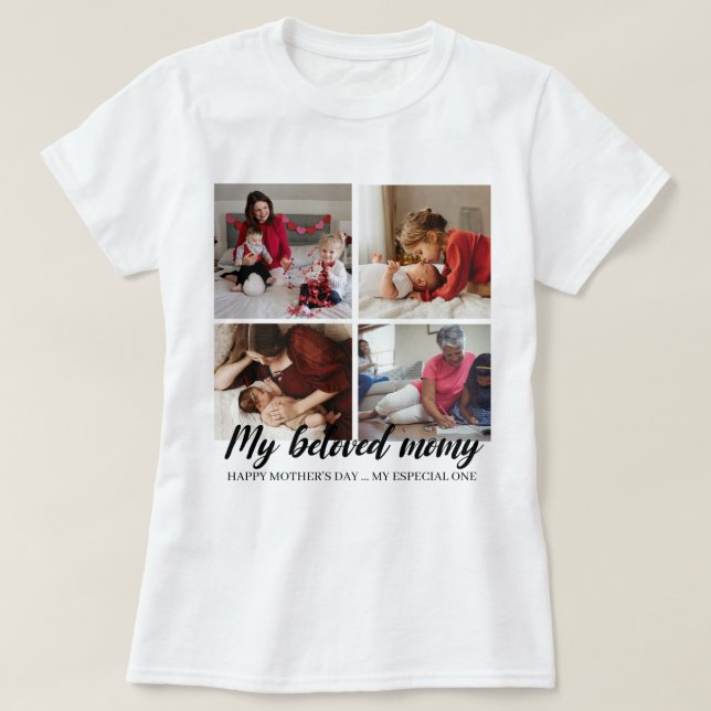 Happy Mother's Day T-Shirt for momy (Design Front)