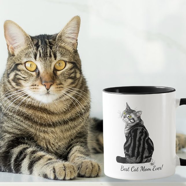 Happy Mother's Day Tabby Cat Mug (Creator Uploaded)