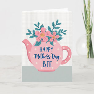 Happy Mothers Day Teapot Card