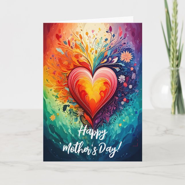 Happy Mother's Day Thank You Card (Front)