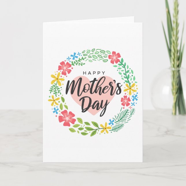 Happy Mother's Day Thank You Card (Front)