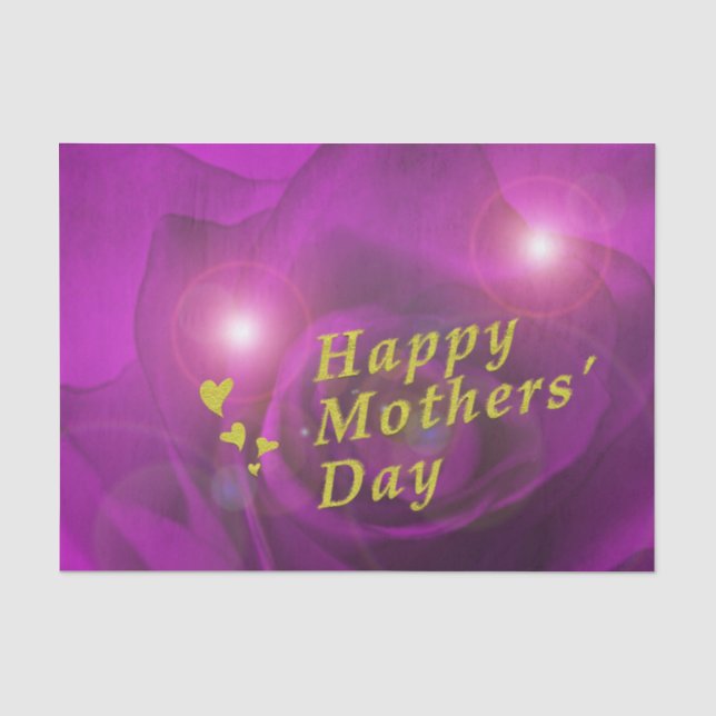 happy mothers day tissue paper (Front)