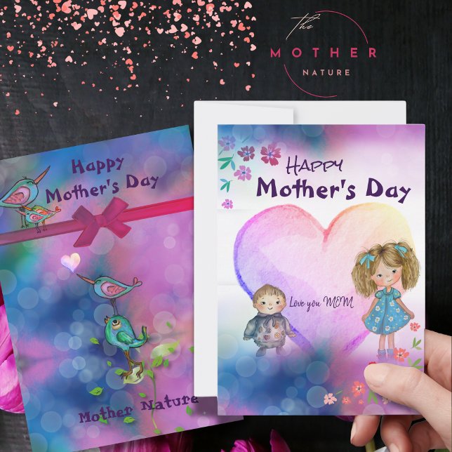 Happy Mother's Day to Mother Nature Holiday Card (Happy Mother's Day to Mother Nature Holiday Card)
