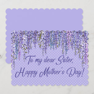 Happy Mother's Day To Sister Wisteria Border