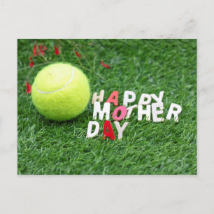 Happy Mother's day to Tennis player Card