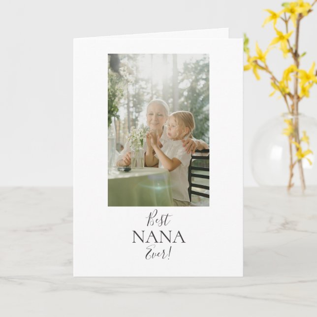 Happy Mother's Day to the Best Grandma Ever!Card Card (Yellow Flower)