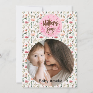 Happy Mother's Day to The Best Mum Photo Holiday Card