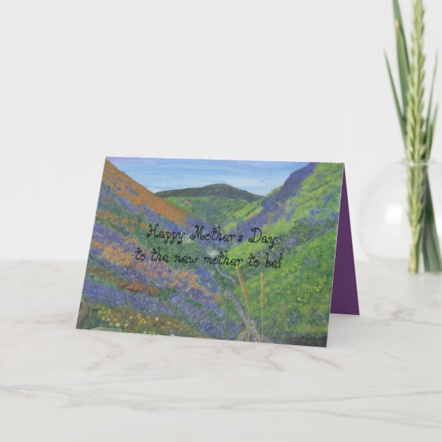 Happy Mother's Day to the new mother to be! Card (Front)