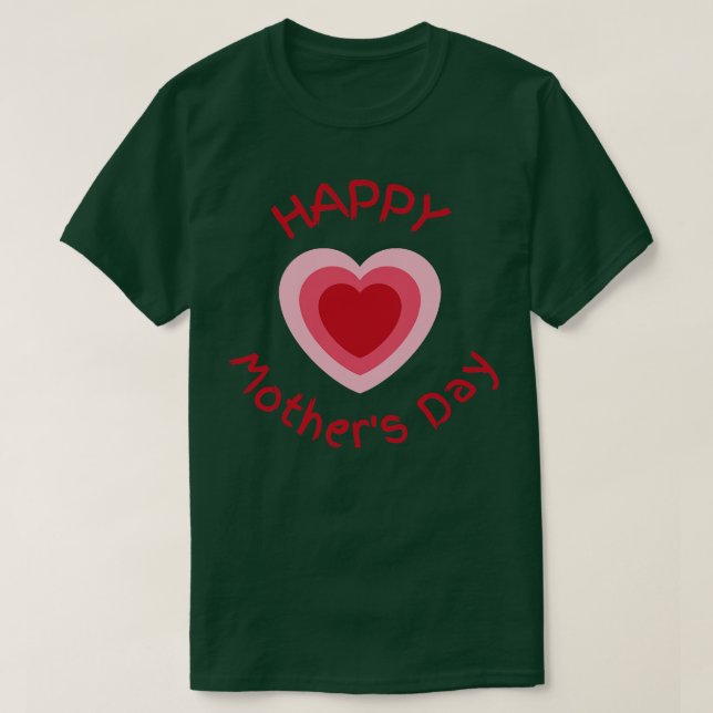 Happy Mothers Day TShirt TShirt (Design Front)
