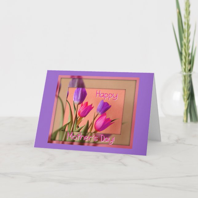 Happy Mother's Day! Tulips Card (Front)