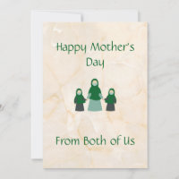 Happy Mother's Day Twin Mum Card