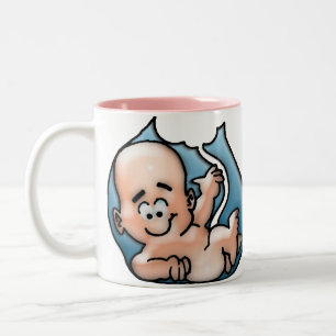 Happy Mothers Day Two-Tone Coffee Mug