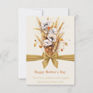 Happy Mother's Day Ukrainian style Thank You Card