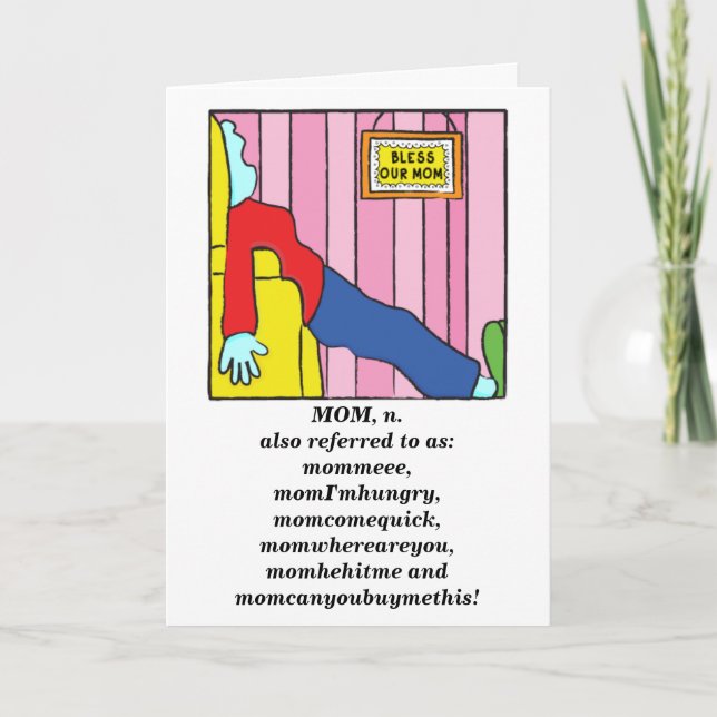 Happy Mother's Day/Valentine's Day/orBirthday Card (Front)