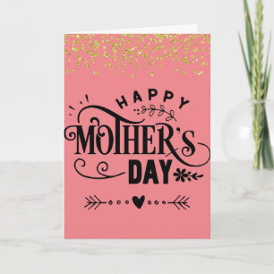 Happy Mother's Day. Verse Inside. Card
