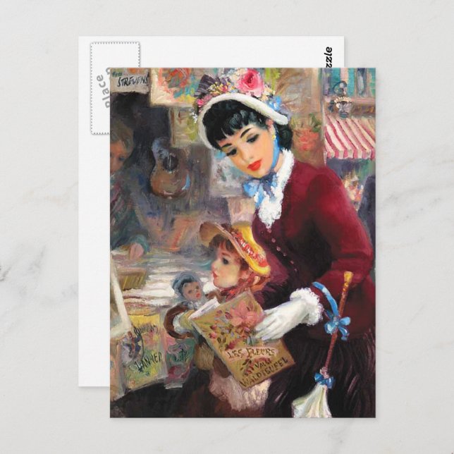 Happy Mother's Day. Vintage Art  Postcard (Front/Back)