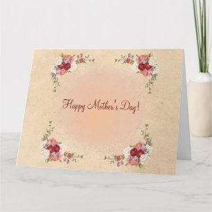HAPPY MOTHER'S DAY(VINTAGE) CARD