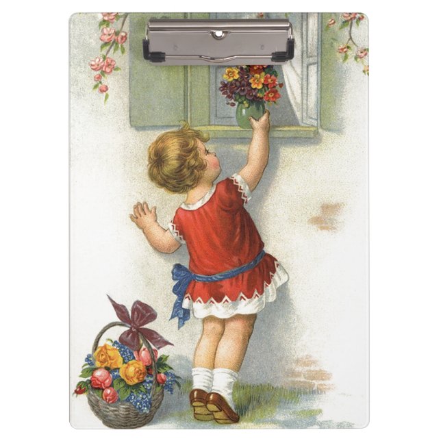 Happy Mothers Day - Vintage Clipboard (Front)