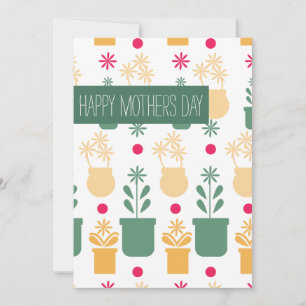 Happy Mothers Day Vintage Florals Card