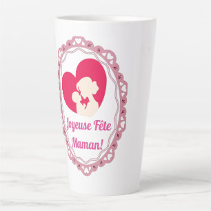 Happy Mother's Day – Vintage Frame Latte Mug
