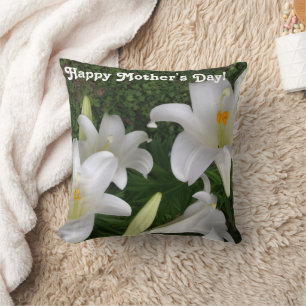 Happy Mother's Day! White Lily –  Cushion