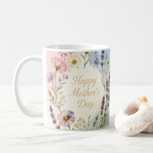 Happy Mother's Day Wildflowers Coffee Mug
