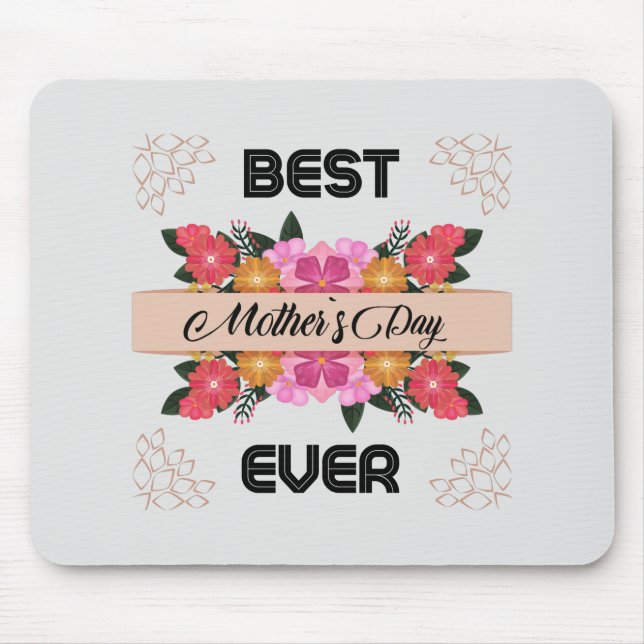 Happy Mothers Day With Love   Mouse Mat (Front)