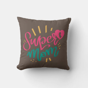 Happy Mothers Day With Love My Super Mum Cushion