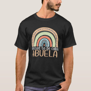 Happy Mothers Day Women Blessed To Be Called Abuel T-Shirt