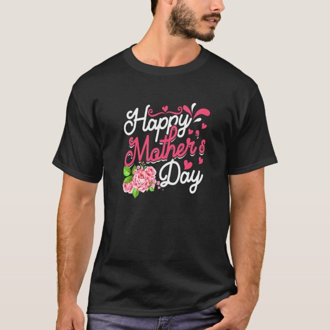 Happy Mother's Day Women Mum Grandma Mama Love  Ou T-Shirt (Front)