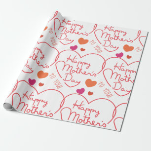Happy Mothers Day Wrapping Paper