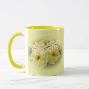 Happy Mother's Day - Yellow Roses Mug