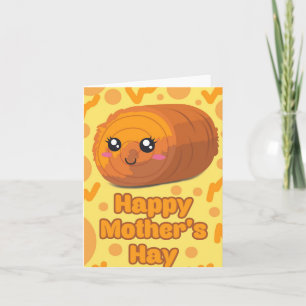 Happy Mother's Hay Puns Mother's Day Card