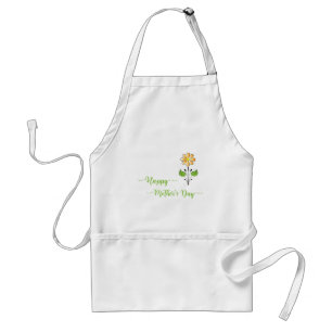 Happy-Mothers-with Flower Unique Standard Apron