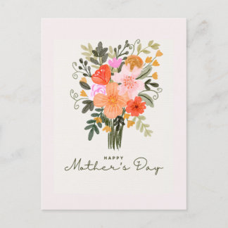 Happy mothersday holiday postcard