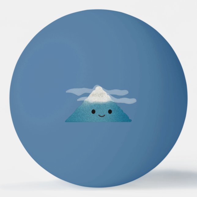 HappY Mountain Ping Pong Ball (Front)