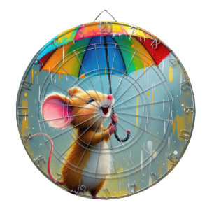 Happy Mouse #3 Dartboard