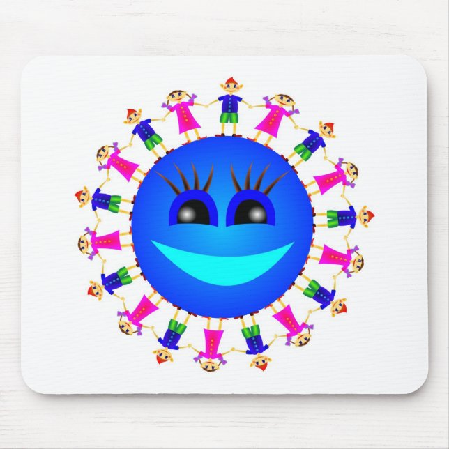 Happy Mouse Mat (Front)
