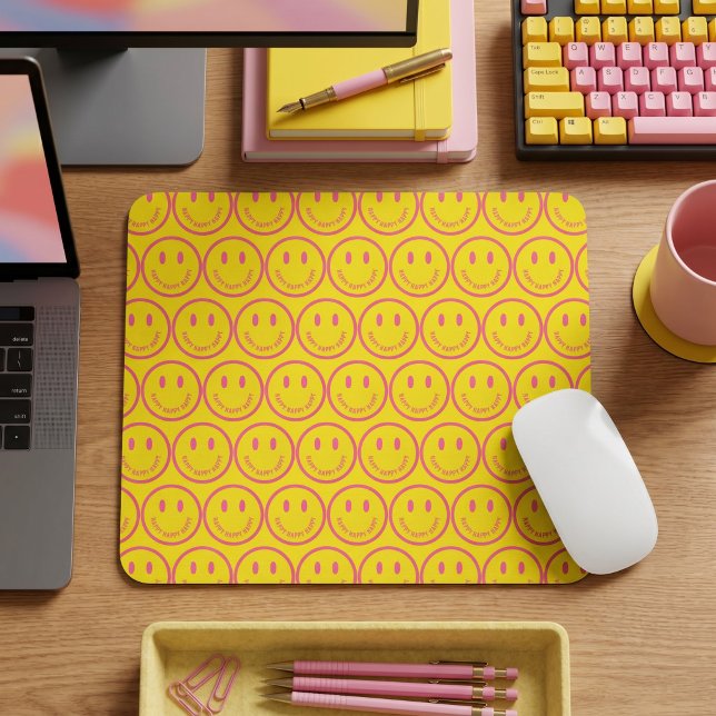 Happy Mouse Pad (Creator Uploaded)