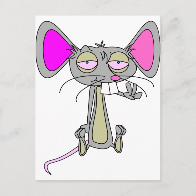 Happy Mouse Postcard (Front)