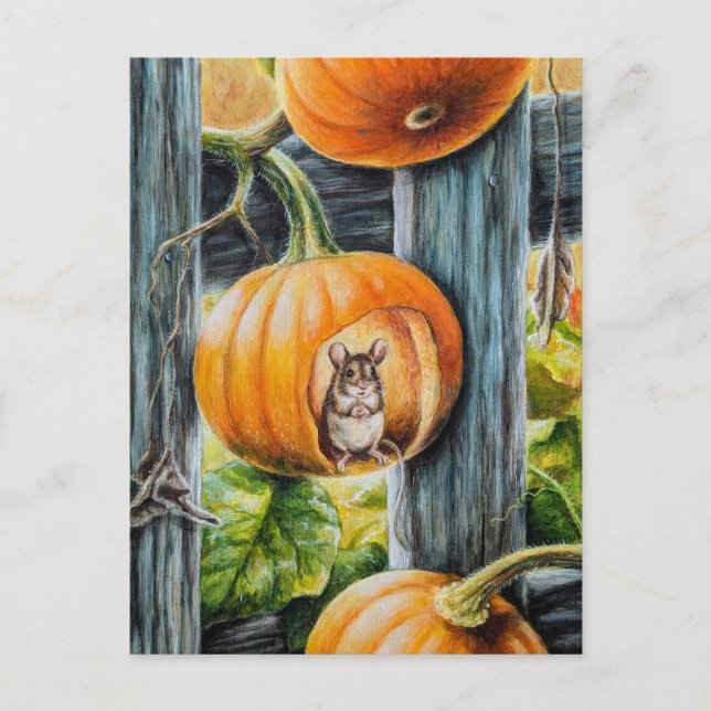 Happy mouse postcard (Front)