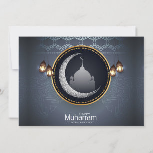 Happy Muharram Holiday Card