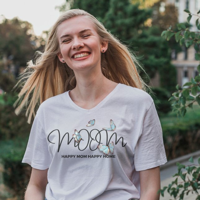 happy mum happy home T-Shirt (Creator Uploaded)