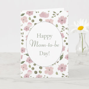 Happy Mum-to-be Day Mother's Day Card