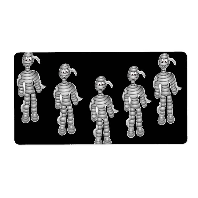 Happy mummies on black (Front)