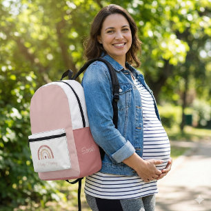 Happy Mummy Boho Rainbow Backpack