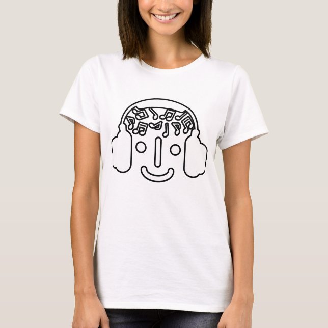 Happy_Music T-Shirt (Front)