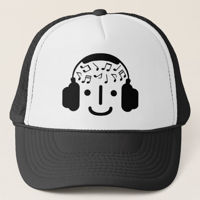 Happy_Music Trucker Hat (Front)