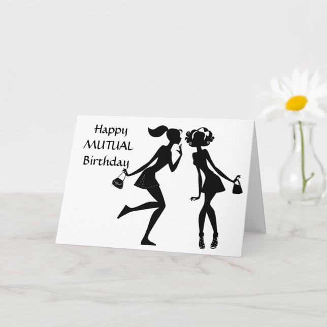 HAPPY **MUTUAL BIRTHDAY** TO YOU! CARD (Small Plant)