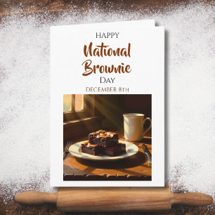 Happy National Brownie Day Dec 8th Card